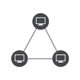 A peer-to-peer network should be the base model of the infrastructure. [3]